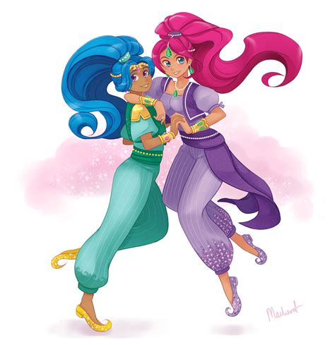 Leah eventually plays this straight; her voice actress, Alina Foley. . Shimmer and shine deviantart